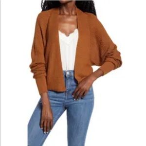 BP Dolman Waffle Cardigan NWT
